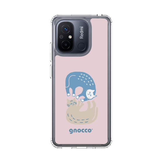 スリムプロテクションケース［ gnocco - 遊ぶ猫さんたち ］