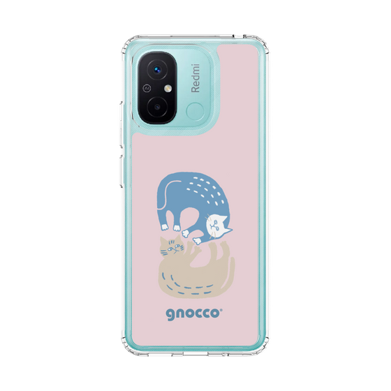 スリムプロテクションケース［ gnocco - 遊ぶ猫さんたち ］