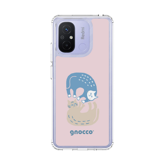 スリムプロテクションケース［ gnocco - 遊ぶ猫さんたち ］
