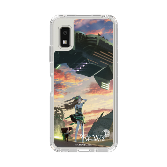 スリムプロテクションケース［ クイズRPG 魔法使いと黒猫のウィズ - T ］