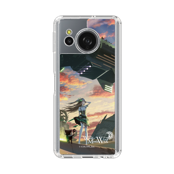 スリムプロテクションケース［ クイズRPG 魔法使いと黒猫のウィズ - T ］