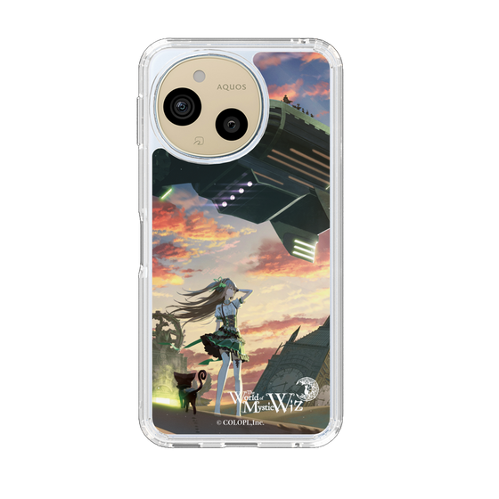 スリムプロテクションケース［ クイズRPG 魔法使いと黒猫のウィズ - T ］