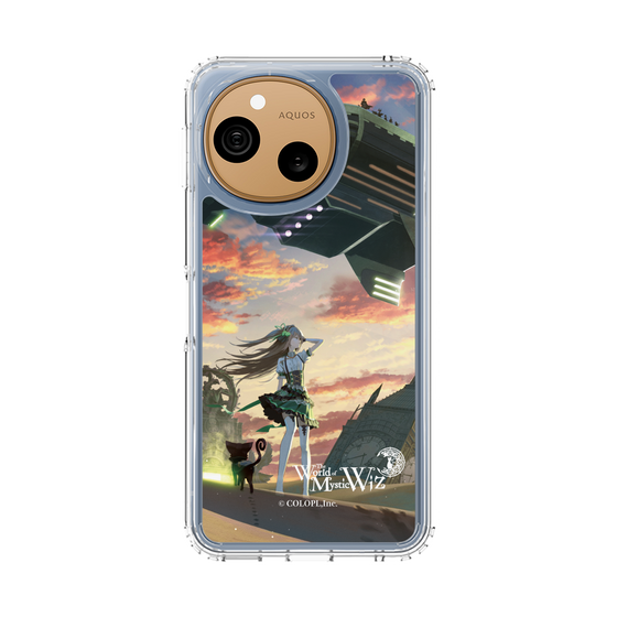 スリムプロテクションケース［ クイズRPG 魔法使いと黒猫のウィズ - T ］