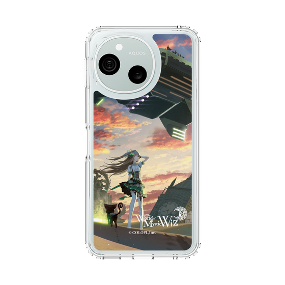 スリムプロテクションケース［ クイズRPG 魔法使いと黒猫のウィズ - T ］