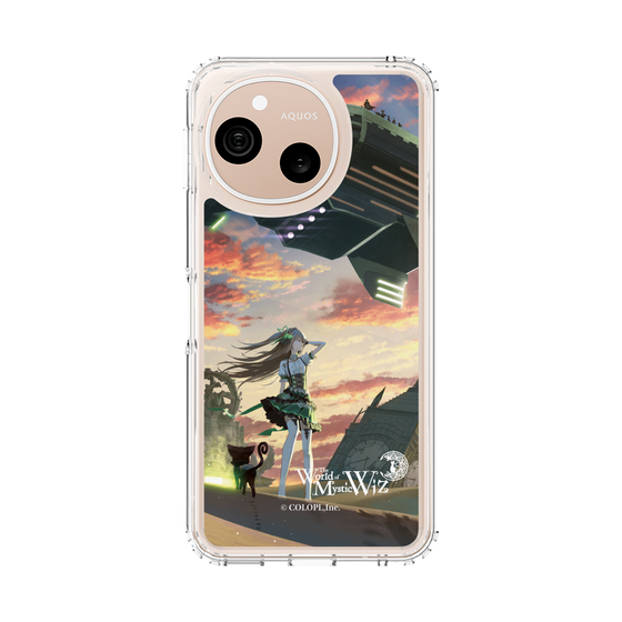 スリムプロテクションケース［ クイズRPG 魔法使いと黒猫のウィズ - T ］