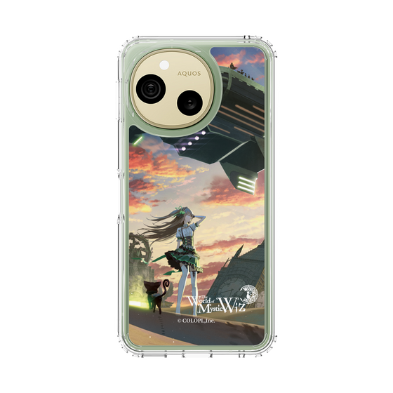 スリムプロテクションケース［ クイズRPG 魔法使いと黒猫のウィズ - T ］