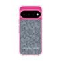 スリムプロテクションケース［ LAGUNAMOON - フラワーパターン - Dark blue ］