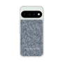 スリムプロテクションケース［ LAGUNAMOON - フラワーパターン - Dark blue ］