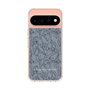 スリムプロテクションケース［ LAGUNAMOON - フラワーパターン - Dark blue ］