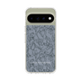 スリムプロテクションケース［ LAGUNAMOON - フラワーパターン - Dark blue ］