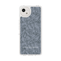 スリムプロテクションケース［ LAGUNAMOON - フワラーパターン - Dark blue ］