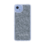 スリムプロテクションケース［ LAGUNAMOON - フワラーパターン - Dark blue ］