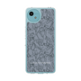 スリムプロテクションケース［ LAGUNAMOON - フワラーパターン - Dark blue ］