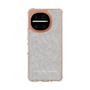 スリムプロテクションケース［ LAGUNAMOON - フラワーパターン - Grey ］