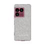 スリムプロテクションケース［ LAGUNAMOON - フラワーパターン - Grey ］