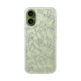 スリムプロテクションケース［ LAGUNAMOON - フラワーパターン - Clear×Grey ］