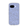 スリムプロテクションケース［ LAGUNAMOON - フワラーパターン - Clear×Grey ］