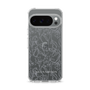 スリムプロテクションケース［ LAGUNAMOON - フワラーパターン - Clear×Grey ］