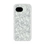 スリムプロテクションケース［ LAGUNAMOON - フラワーパターン - Clear×Grey ］