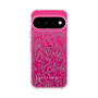 スリムプロテクションケース［ LAGUNAMOON - フラワーパターン - Clear×Grey ］