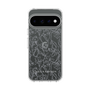 スリムプロテクションケース［ LAGUNAMOON - フラワーパターン - Clear×Grey ］