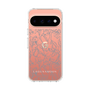 スリムプロテクションケース［ LAGUNAMOON - フラワーパターン - Clear×Grey ］