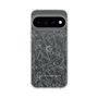 スリムプロテクションケース［ LAGUNAMOON - フラワーパターン - Clear×Grey ］