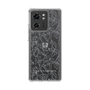 スリムプロテクションケース［ LAGUNAMOON - フワラーパターン - Clear×Grey ］