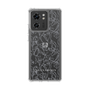 スリムプロテクションケース［ LAGUNAMOON - フワラーパターン - Clear×Grey ］