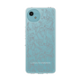 スリムプロテクションケース［ LAGUNAMOON - フワラーパターン - Clear×Grey ］