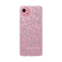 スリムプロテクションケース［ LAGUNAMOON - フワラーパターン - Clear×Grey ］