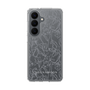 スリムプロテクションケース［ LAGUNAMOON - フラワーパターン - Clear×Grey ］