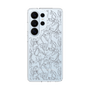 スリムプロテクションケース［ LAGUNAMOON - フラワーパターン - Clear×Grey ］