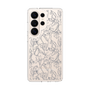 スリムプロテクションケース［ LAGUNAMOON - フラワーパターン - Clear×Grey ］