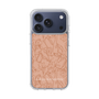 スリムプロテクションケース［ LAGUNAMOON - フラワーパターン - Orange ］