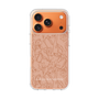 スリムプロテクションケース［ LAGUNAMOON - フラワーパターン - Orange ］