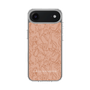 スリムプロテクションケース［ LAGUNAMOON - フラワーパターン - Orange ］
