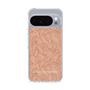 スリムプロテクションケース［ LAGUNAMOON - フワラーパターン - Orange ］