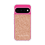 スリムプロテクションケース［ LAGUNAMOON - フラワーパターン - Orange ］
