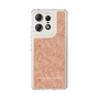 スリムプロテクションケース［ LAGUNAMOON - フワラーパターン - Orange ］
