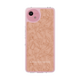 スリムプロテクションケース［ LAGUNAMOON - フワラーパターン - Orange ］