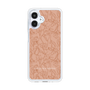 スリムプロテクションケース［ LAGUNAMOON - フワラーパターン - Orange ］