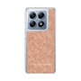 スリムプロテクションケース［ LAGUNAMOON - フワラーパターン - Orange ］