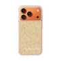 スリムプロテクションケース［ LAGUNAMOON - フラワーパターン - Yellow ］