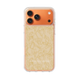 スリムプロテクションケース［ LAGUNAMOON - フラワーパターン - Yellow ］
