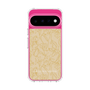 スリムプロテクションケース［ LAGUNAMOON - フラワーパターン - Yellow ］