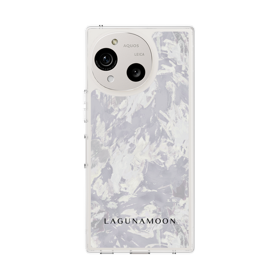 スリムプロテクションケース［ LAGUNAMOON - ペイント -Purple ］