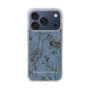 スリムプロテクションケース［ LAGUNAMOON - ボタニカル - Blue ］
