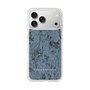 スリムプロテクションケース［ LAGUNAMOON - ボタニカル - Blue ］