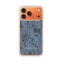 スリムプロテクションケース［ LAGUNAMOON - ボタニカル - Blue ］